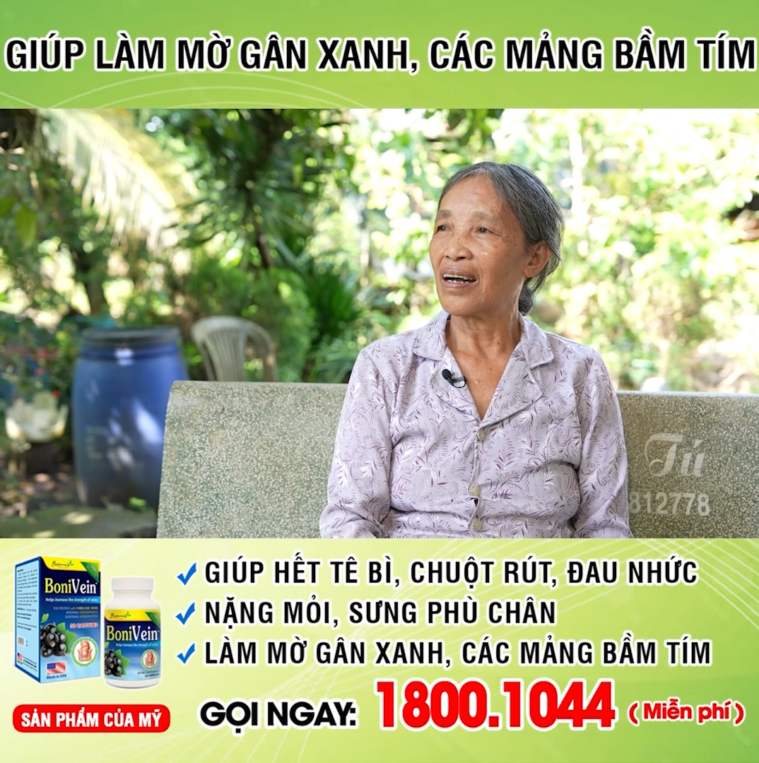 Tĩnh mạch vững vàng - nhẹ bước thênh thang cùng bonivein