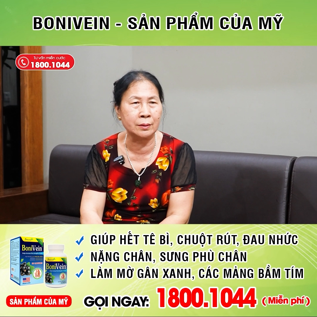 Kỳ tích hồi sinh đôi chân sau nhiều năm khổ sở vì suy giãn tĩnh mạch