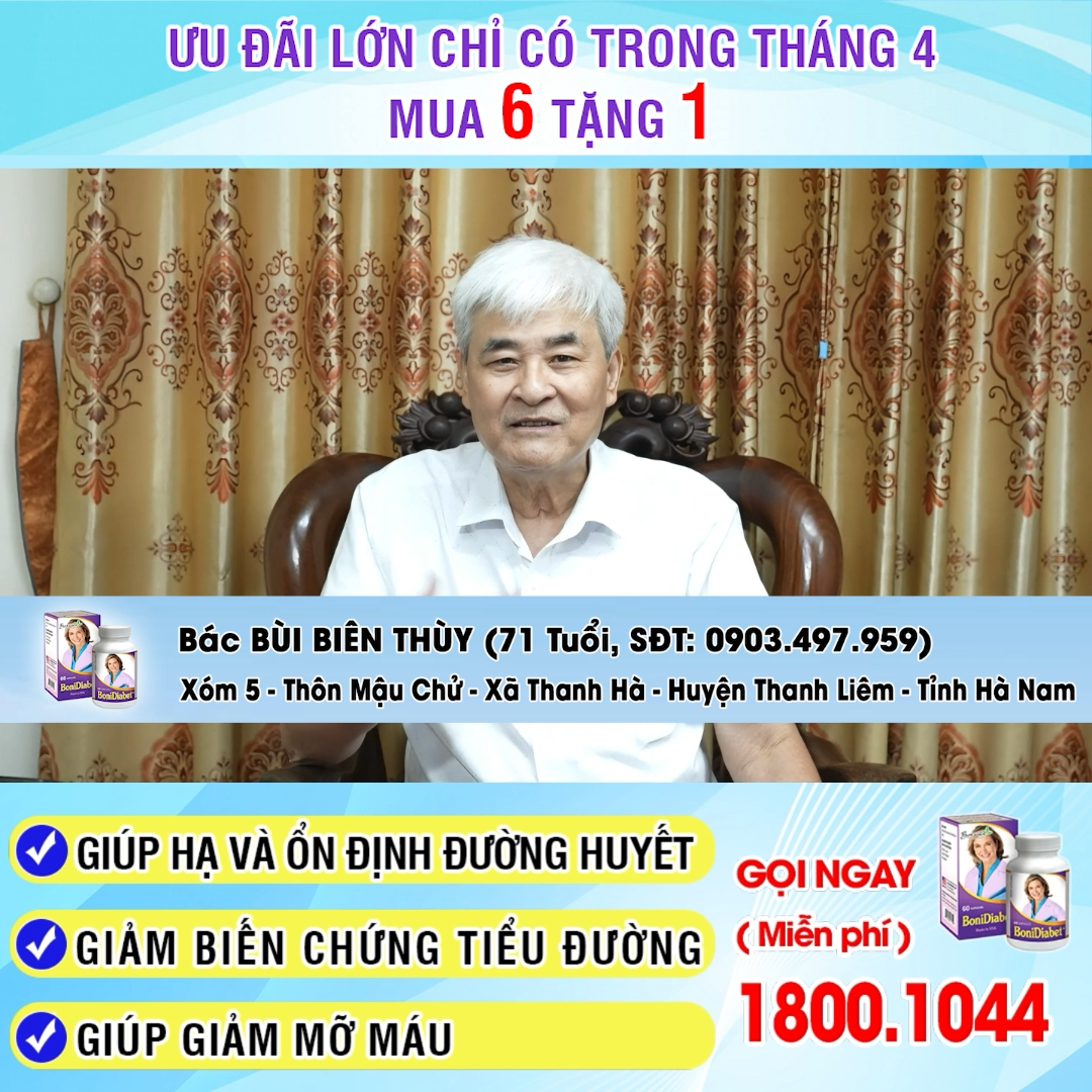 Câu chuyện thật: Khỏe mạnh trở lại sau khi bị biến chứng tiểu đường