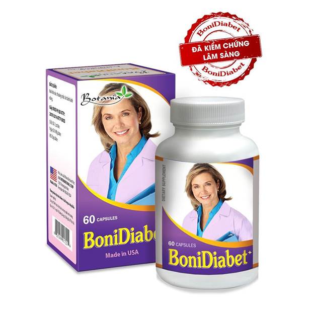 BoniDiabet giúp hạ, ổn định đường huyết và hạn chế biến chứng tiểu đường từ thảo dược thiên nhiên