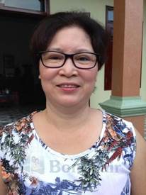 Cô Phạm Thị Minh, 56 tuổi