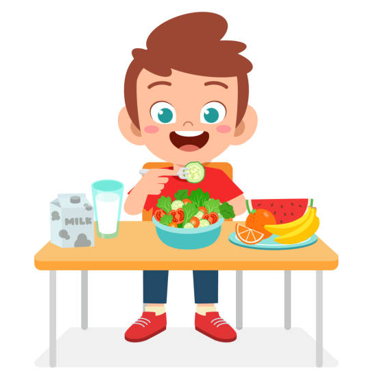 Chế độ ăn uống đủ dinh dưỡng rất quan trọng đối với trẻ nhỏ
