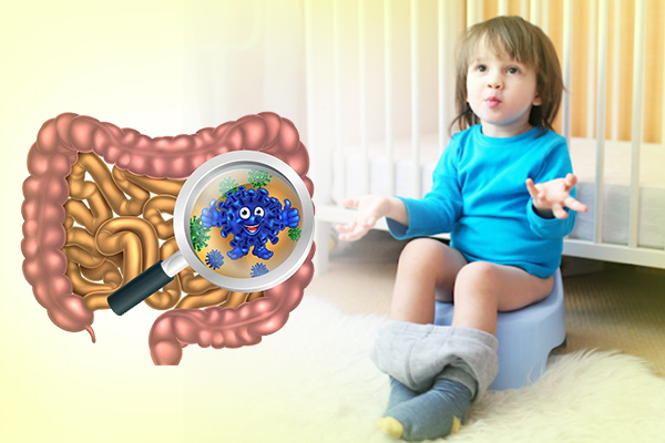 Hệ vi sinh đường ruột của trẻ còn non yếu dễ bị virus, vi khuẩn tấn công gây tiêu chảy