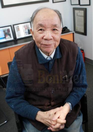Bác Cao Ánh, 75 tuổi
