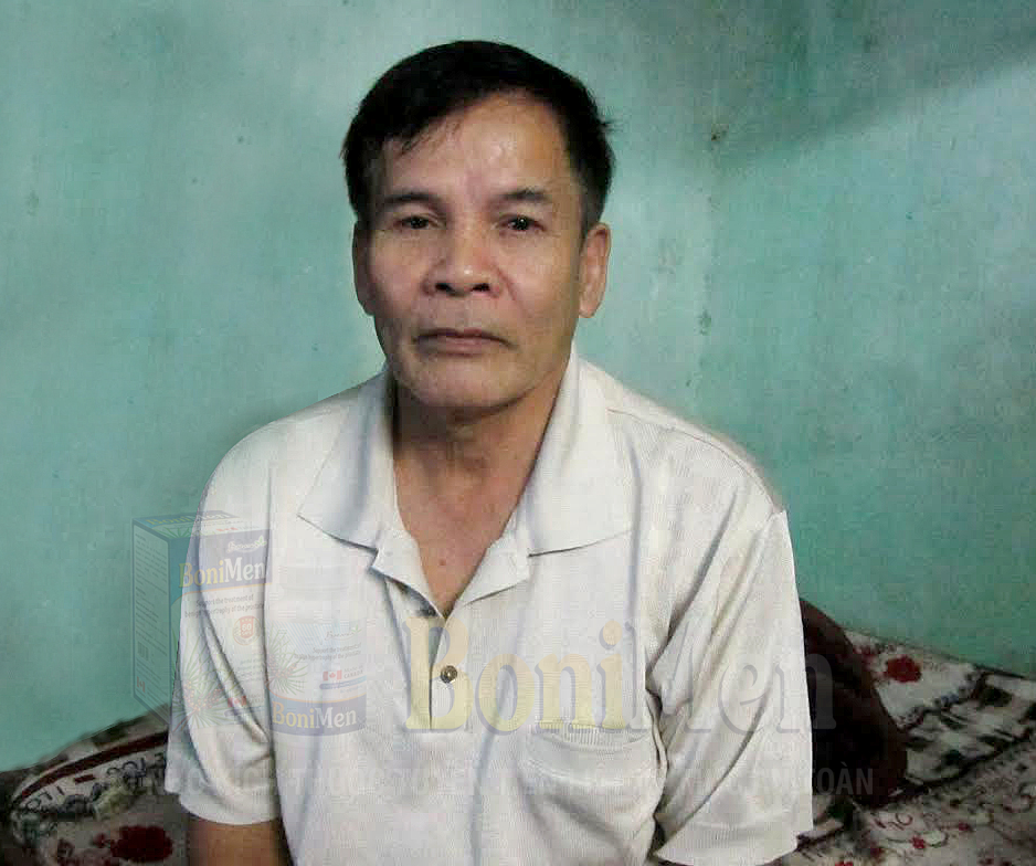 Bác Nguyễn Duy Quang, 67 tuổi ở Hà Tĩnh
