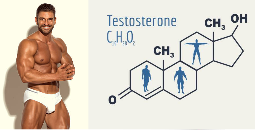 Testosterone kích thích phát triển cơ bắp và khả năng sinh lý của nam giới