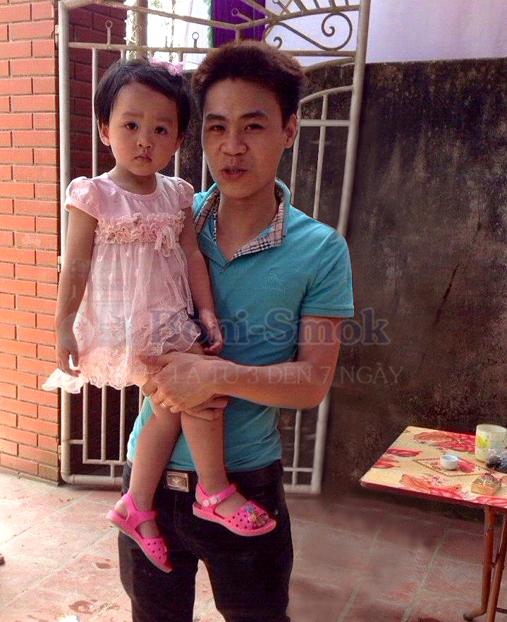 Anh Nguyễn Văn Cường và con gái