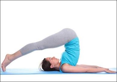 Bài tập yoga tư thế cái cày