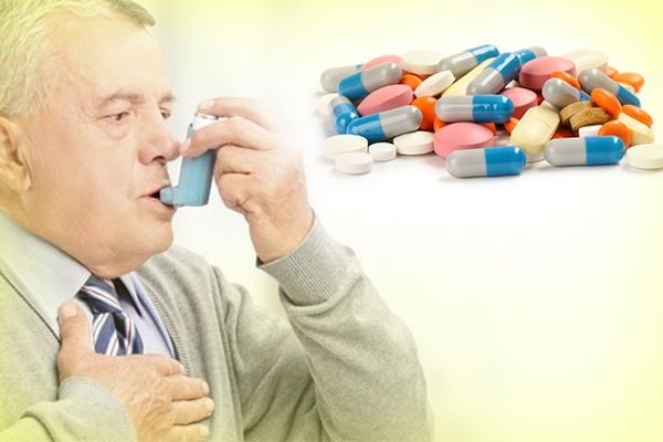Người bị hen suyễn thường phải sử dụng nhiều loại thuốc tây y.
