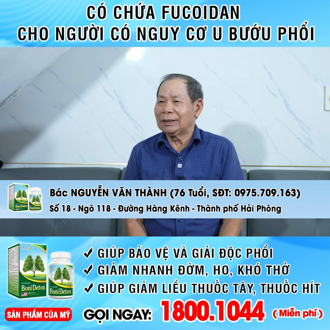 Copd, hen suyễn, viêm phế quản mãn tính - tại sao nên dùng BoniDetox?