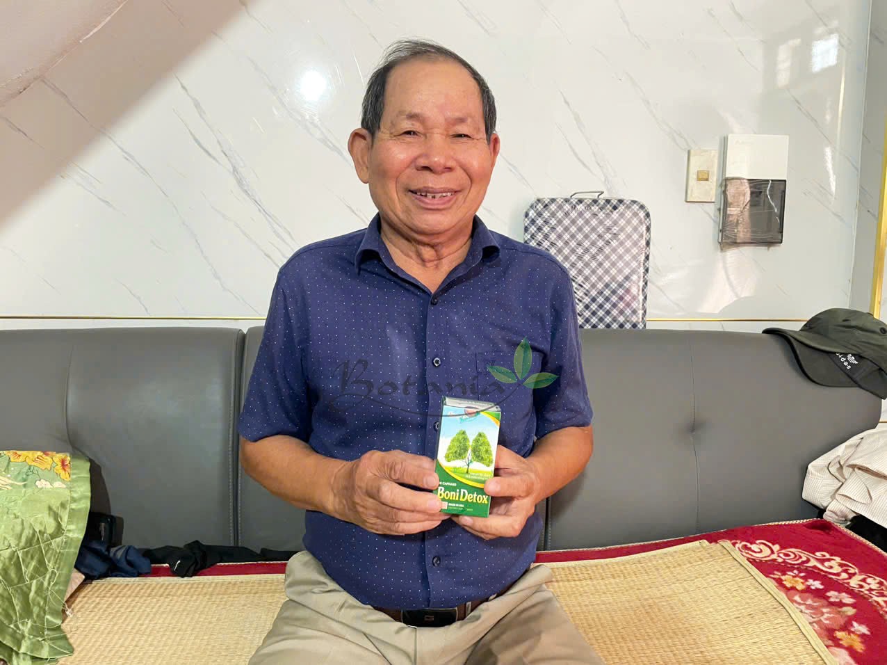 COPD giai đoạn D: bác Thành hồi phục 80% nhờ BoniDetox