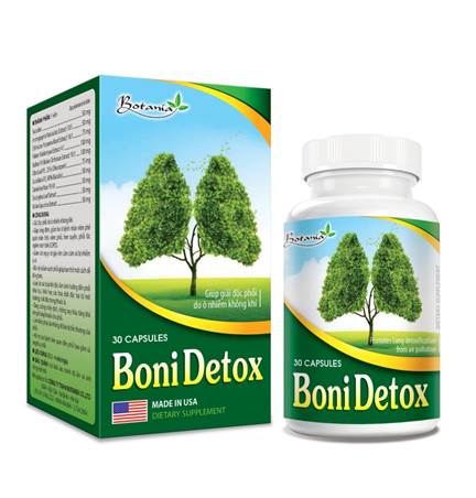 BoniDetox – biện pháp giải độc phổi từ căn nguyên
