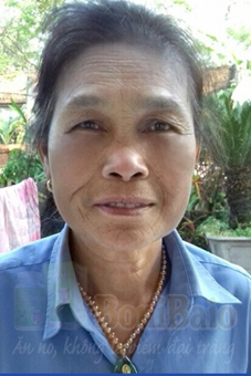 Bác Trần Thị Liên (70 tuổi)