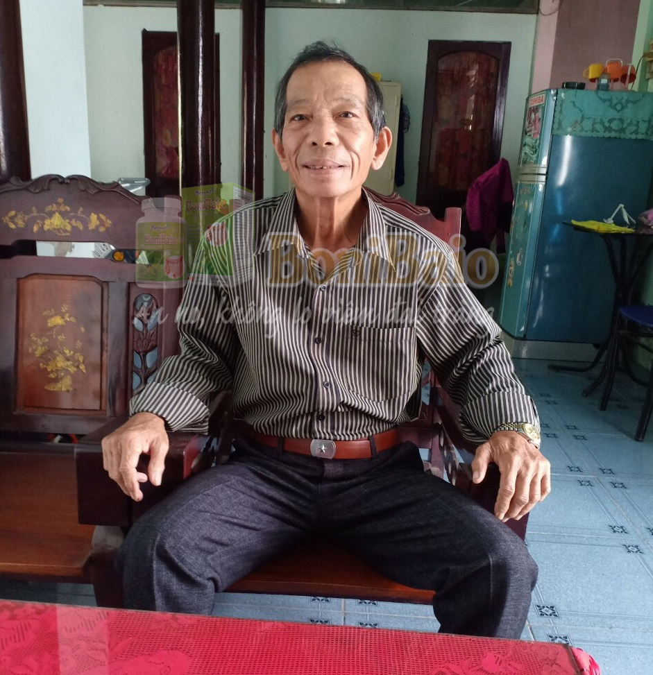 Chú Phan Văn Lớn, 63 tuổi ở số 6, khu 9, ấp 4, xã Phước Vân, huyện Cần Đước, tỉnh Long An, điện thoại: 0902.901.388