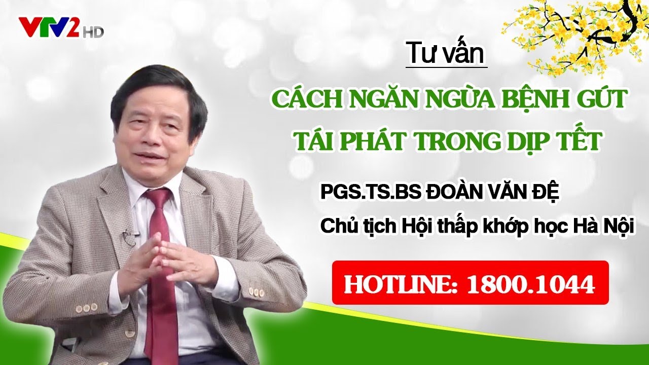 VTV2: Bí quyết ngăn ngừa bệnh gút tái phát trong dịp tết