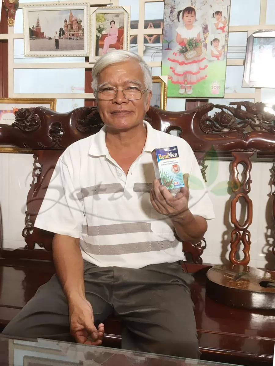 Chiến thắng u xơ tuyến tiền liệt, hết tiểu đêm, tiểu khó nhờ BoniMen